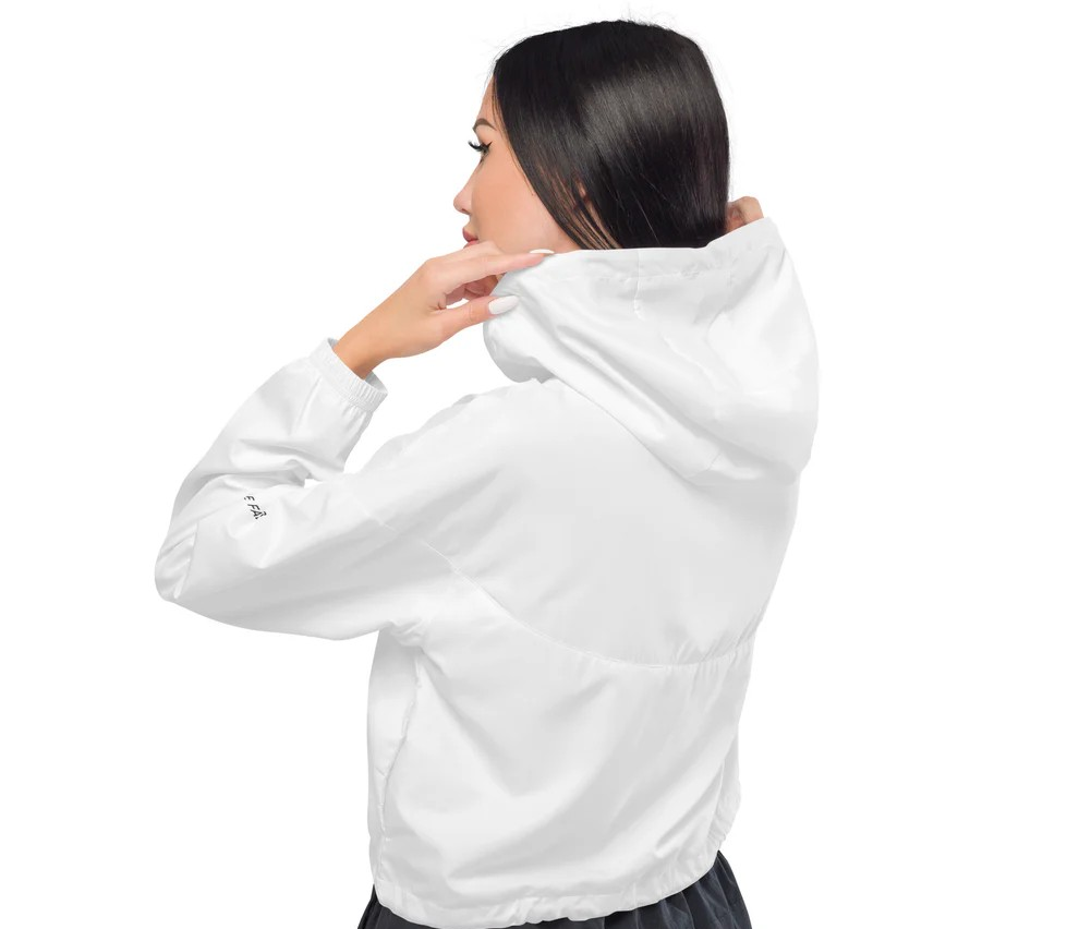 SF Cropped Windbreaker Jacket