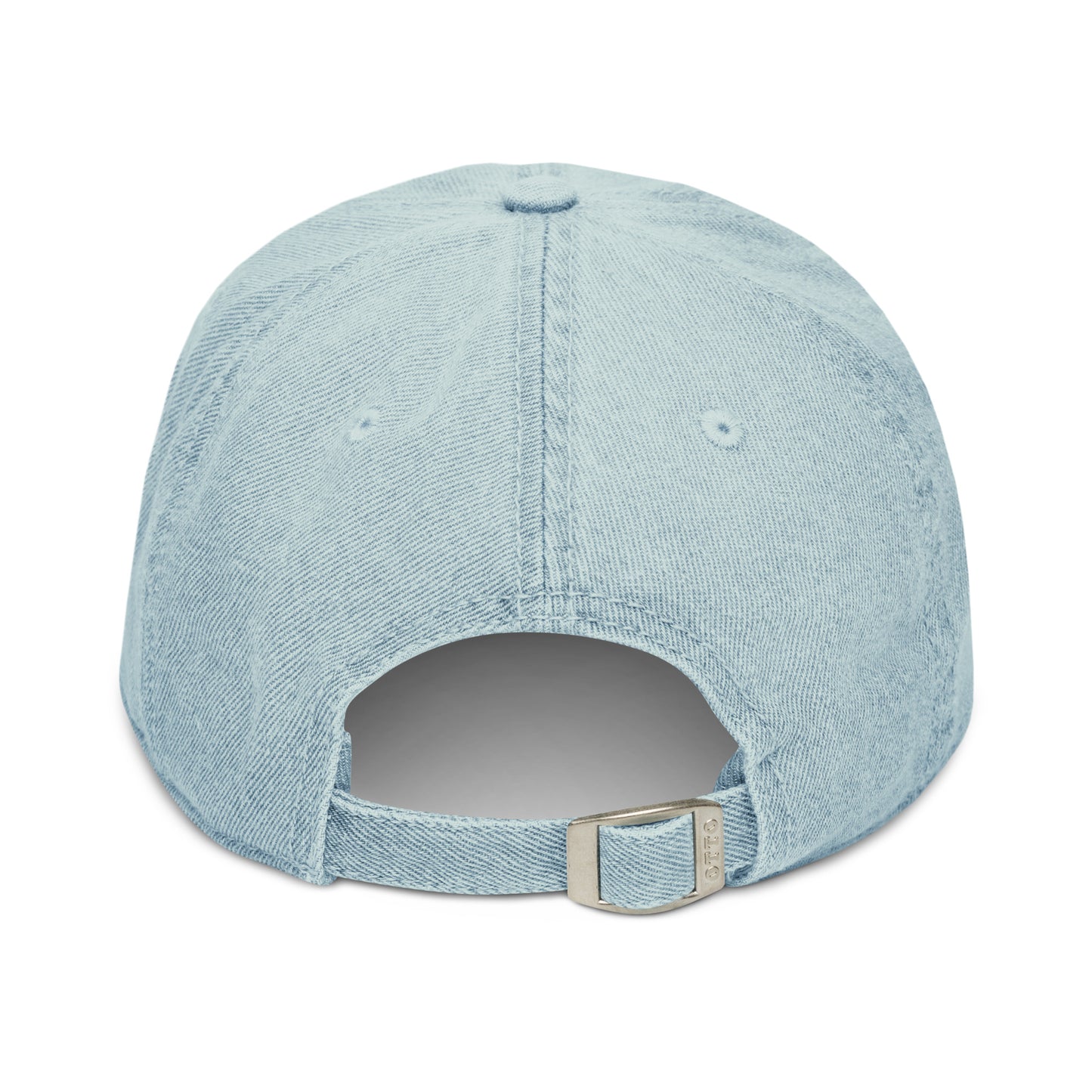 Embroidered Denim Hat