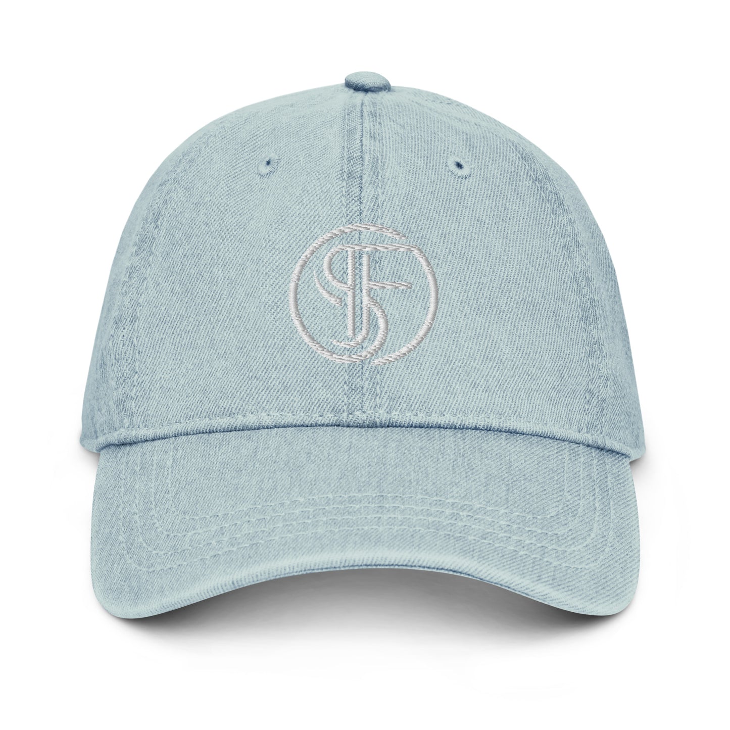 Embroidered Denim Hat