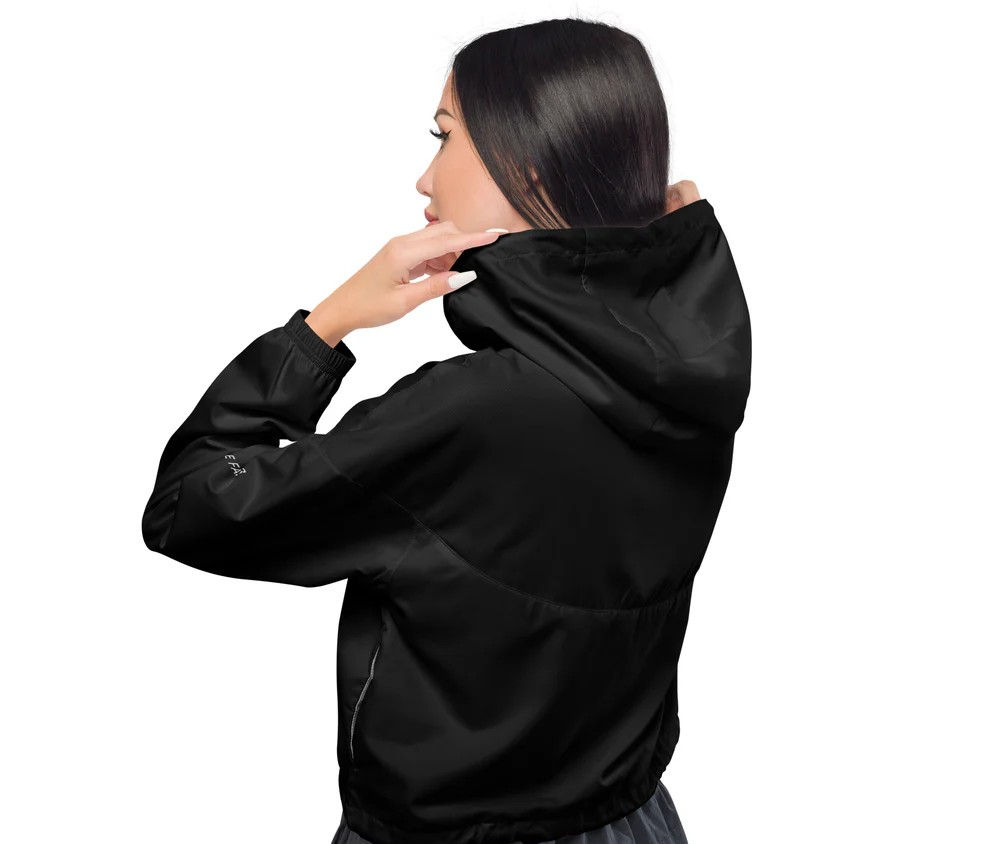 SF Cropped Windbreaker Jacket